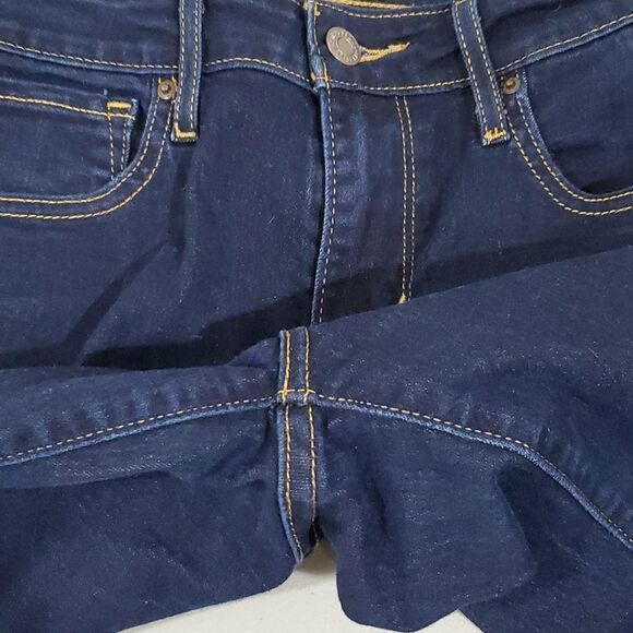 Levi's 721 high rise dark wash skinny jeans - Picture 7 of 8